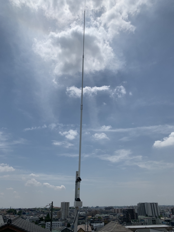 1.8-50MHz　オールバンドGP　MIRAClE　SSB,CW　1kWPEP　FT8,RTTY　200W　1kW変更検査に最適　送料込み