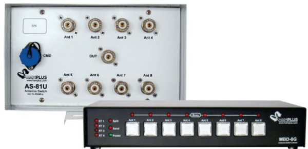 アンテナ切替機　アンテナスイッチ　４ｋWpep　8回路　コントローラー付き - 画像 (3)