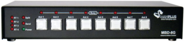 HAMPLUS　MBD-8G　８アンテナ切替機　ローテータ用コントローラー　遠隔制御に最適