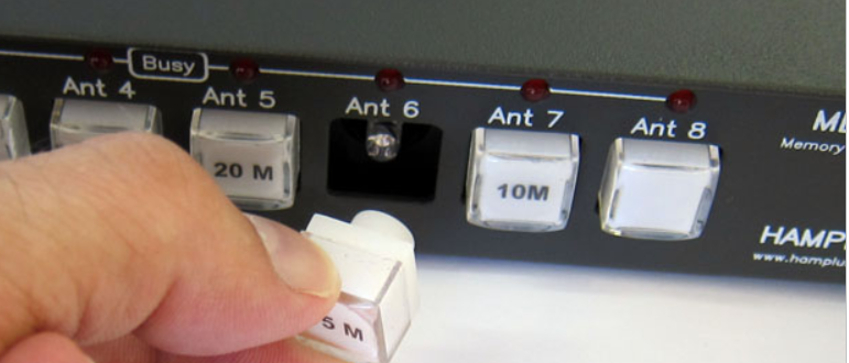 HAMPLUS AS603WL アンテナ自動切替機 コントロールケーブル不要 CAT連動 3無線機6アンテナ(リニアアンプ接続可能) 54MHzまで - 画像 (2)