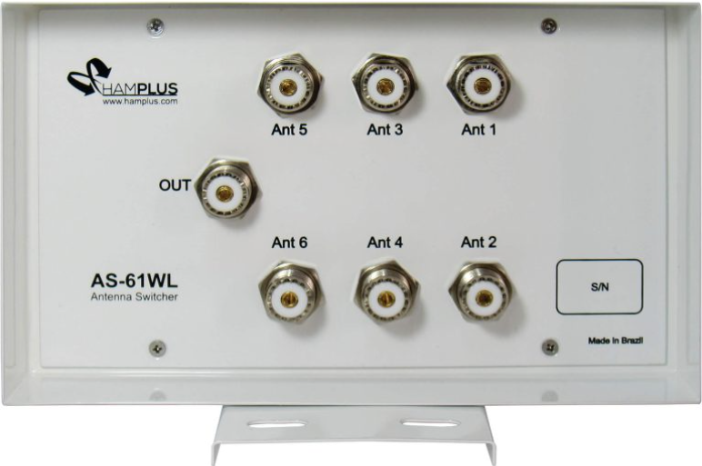 HAMPLUS AS603WL アンテナ自動切替機 コントロールケーブル不要 CAT連動 3無線機6アンテナ(リニアアンプ接続可能) 54MHzまで - 画像 (4)