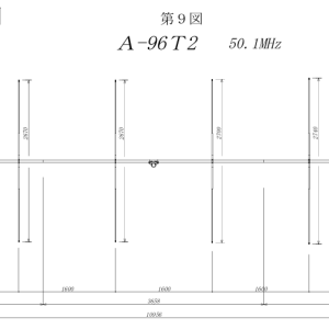 A-96T3　|ナガラ電子 50MHｚ 9エレ